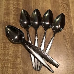 VTG Onieda Venetia Stainless Steel Teaspoons